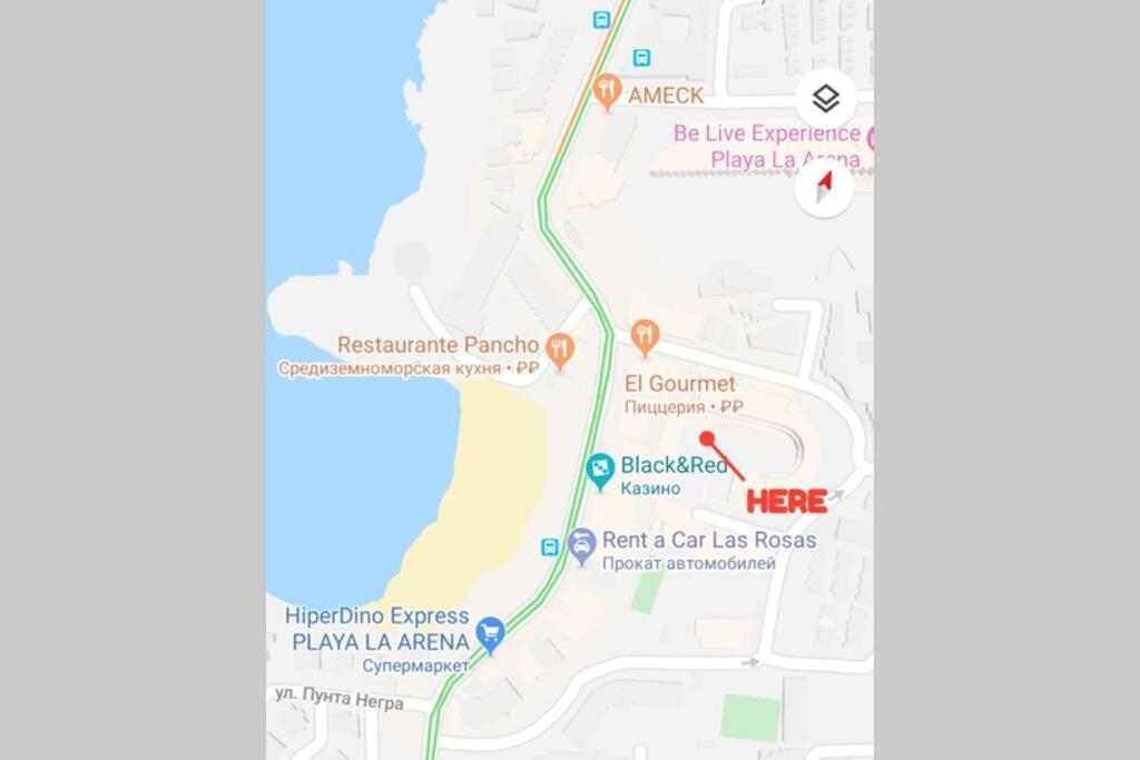 Аппартаметы Seguro De Sol Playa De La Arena 푸에르토 데 산티아고 외부 사진