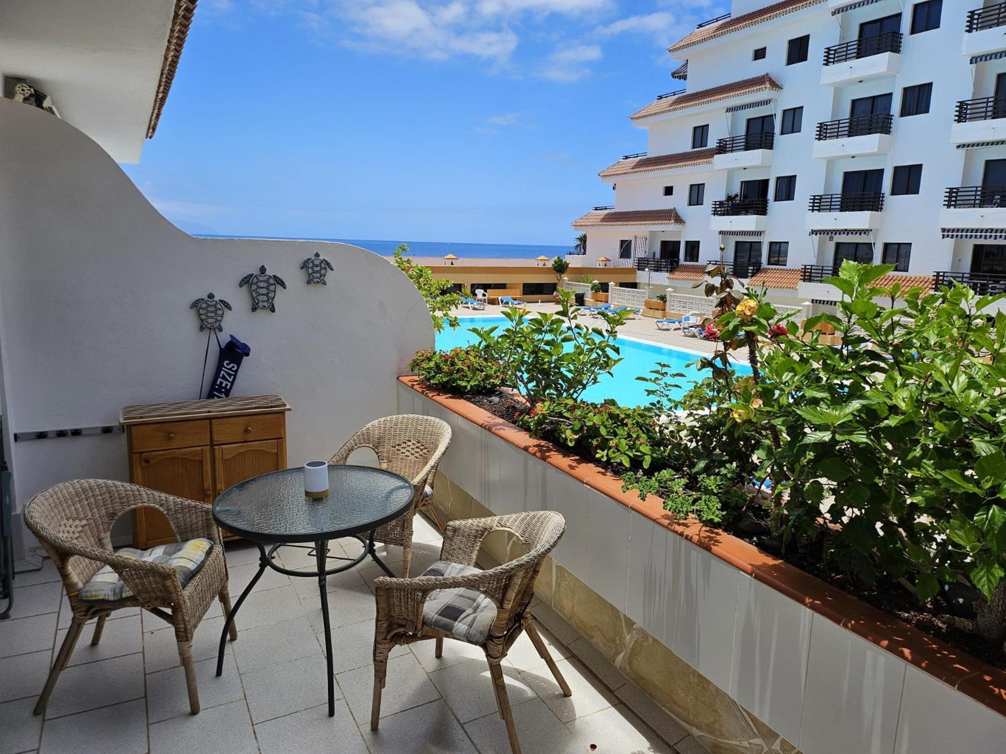 Аппартаметы Seguro De Sol Playa De La Arena 푸에르토 데 산티아고 외부 사진